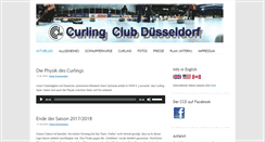 Desktop Screenshot of ccd-curling.de