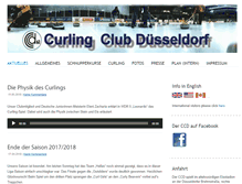 Tablet Screenshot of ccd-curling.de
